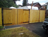 Close board panels and gates