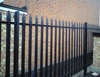 Triple point steel palisade